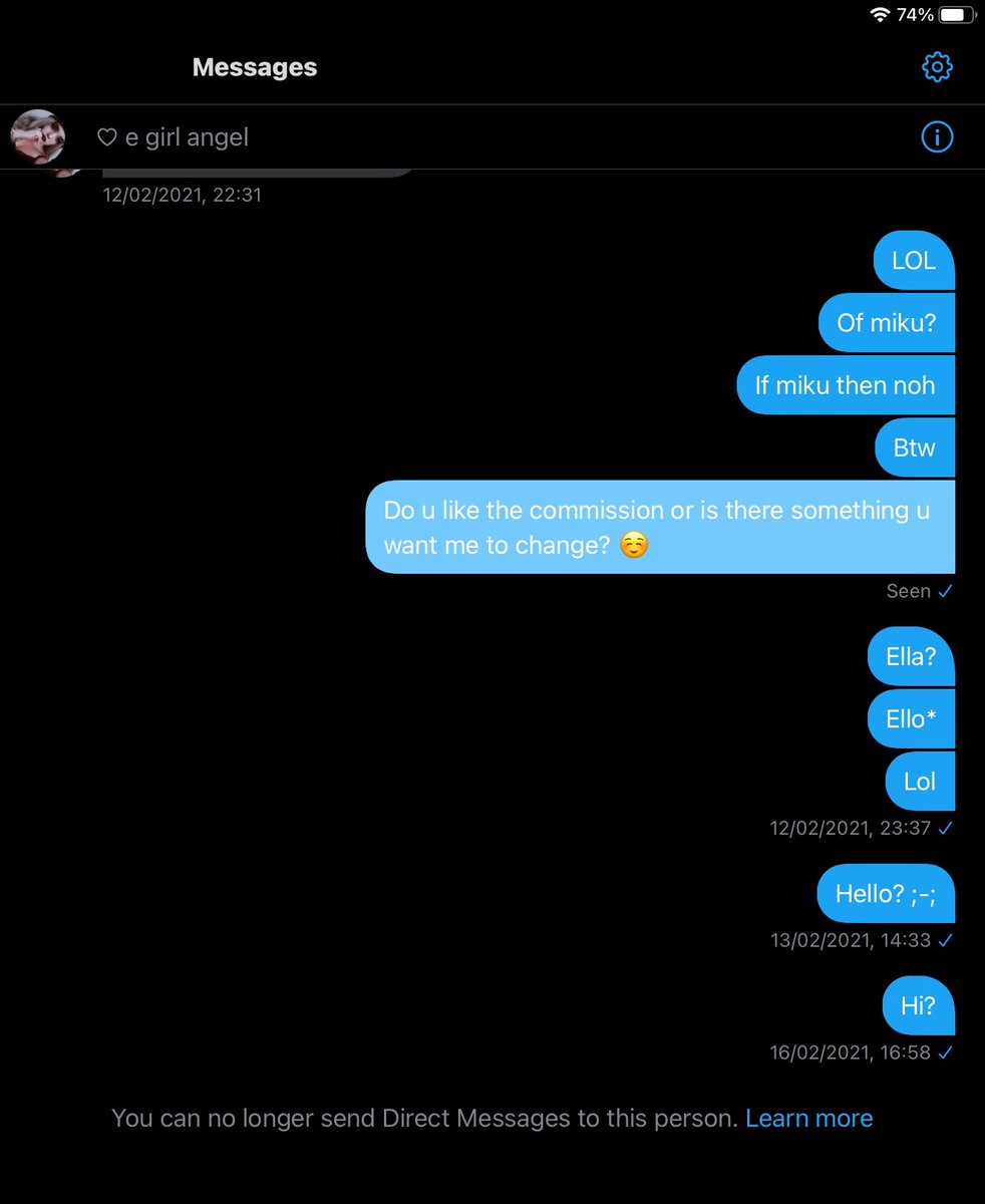 Sillybilly (@cloudxcake127) on Twitter photo 2021-03-10 22:47:45 When u do a commission for a person and I send them the finished product and they block u and donโt pay u :/ @hewwosensei When u do a commission for a person and I send them the finished product and they block u and donโt pay u :/ @hewwosensei