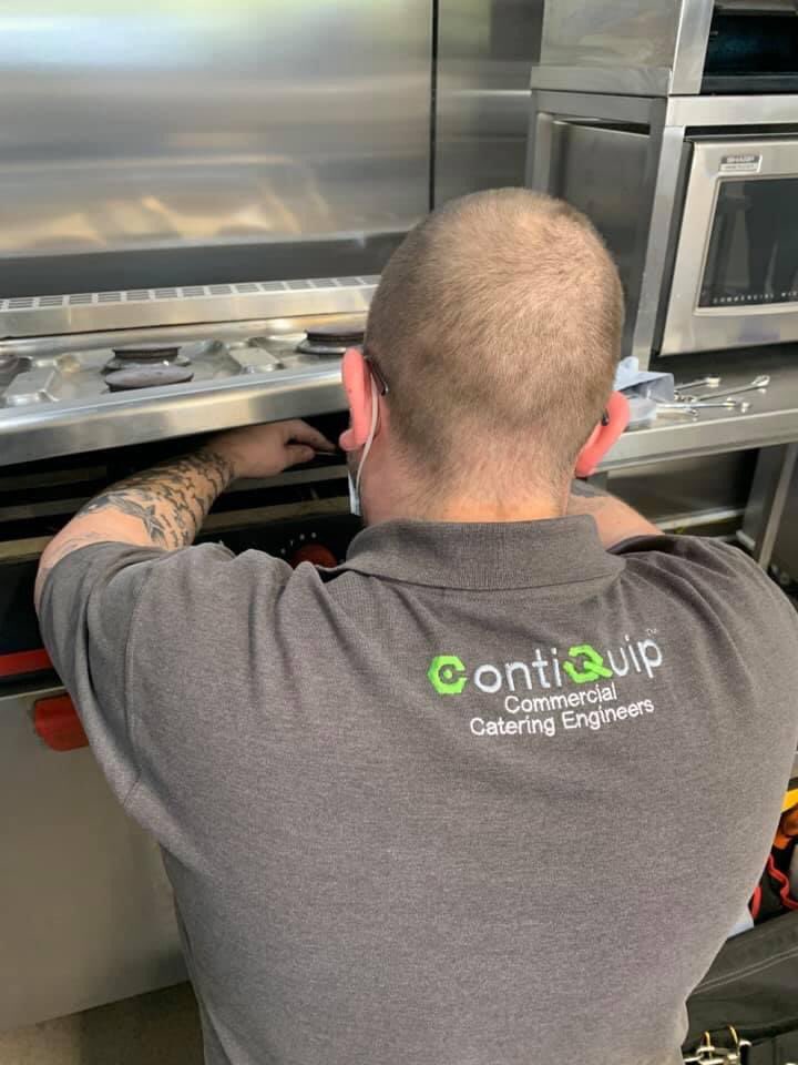 Thermocouple replacement on a Falcon 6 burner today for one of our longest clients. James one of our service engineers working hard as usual 😊.