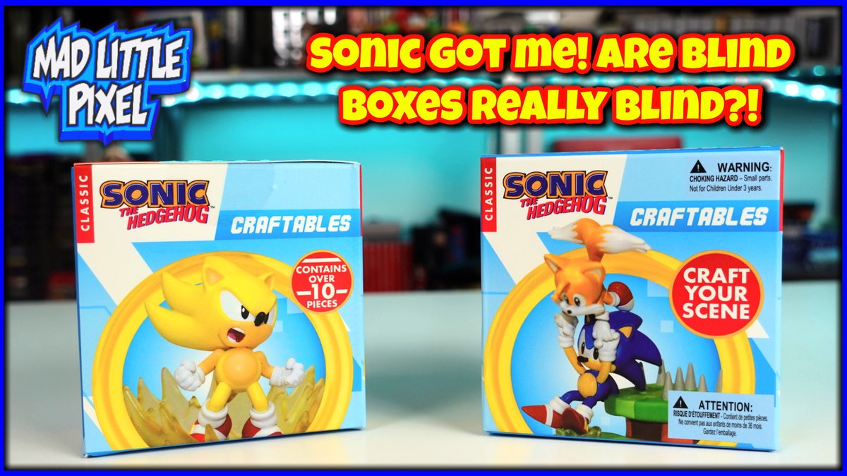 Its #Mar10Day But we celebrating by buying some Sonic The Hedgehog stuff 🤣 Check out the Classic Sonic The Hedgehog Craftables in my latest video... and we just mite be giving one away... watch the video to find out how~ youtu.be/mP71sGtnqfI