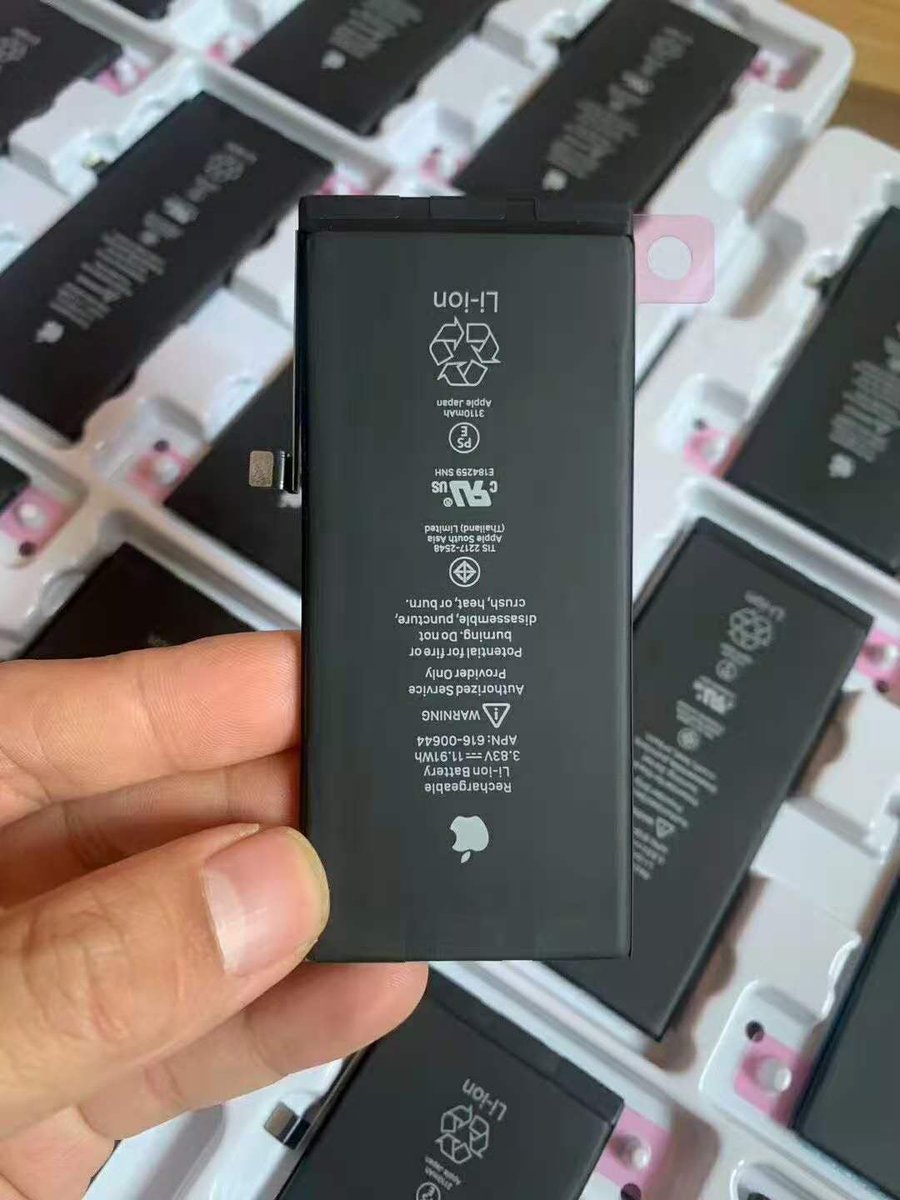 BunnyZeng's tweet photo. wholesale iphone battery,TI / TW IC ,all model available
welcome to order
whatsapp/wechat:+8618124078768
#iphonebattery #TIICbattery #goodquality #wholesalebattery #factoryprice https://t.co/LpUJhNgN91