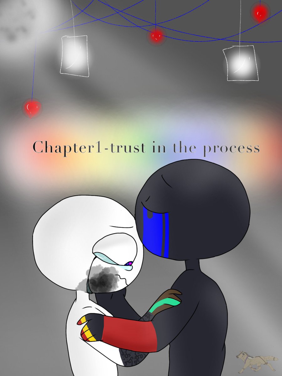 1116Reb's tweet photo. First page of my new comic/story. Recovery-chapter 1: trust the process.  Pls share as much as possible!!{tags}
#undertale #undertaleau #Errorink #inksans #errorsans #artist #undertalecomic 

The drawing where bases I found on google,I couldn’t find the original artist so tell me https://t.co/gVPHYzw3WZ