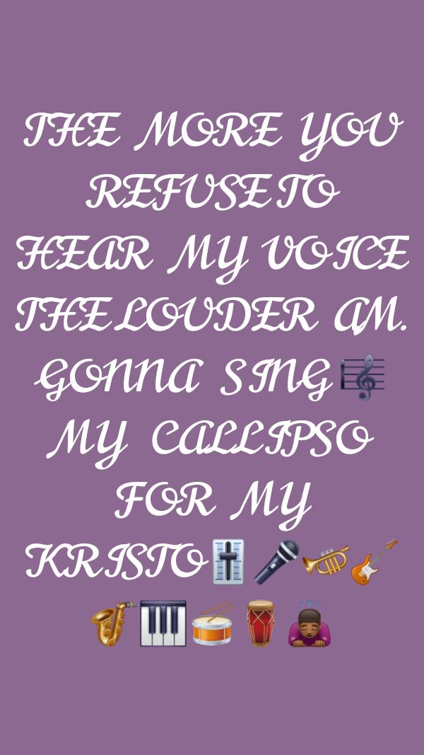 FEMART8's tweet image. It all about Kristo Love