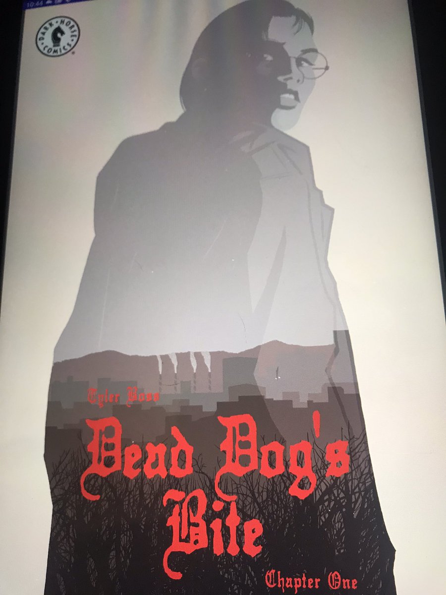 ComicsFunProfit's tweet photo. So happy to have a new @BoyCartoonist comic back in my life / #DeadDogsBite has a fantastically unique creative art style and is a helluva fun read from @DarkHorseComics https://t.co/gbacLssv2M
