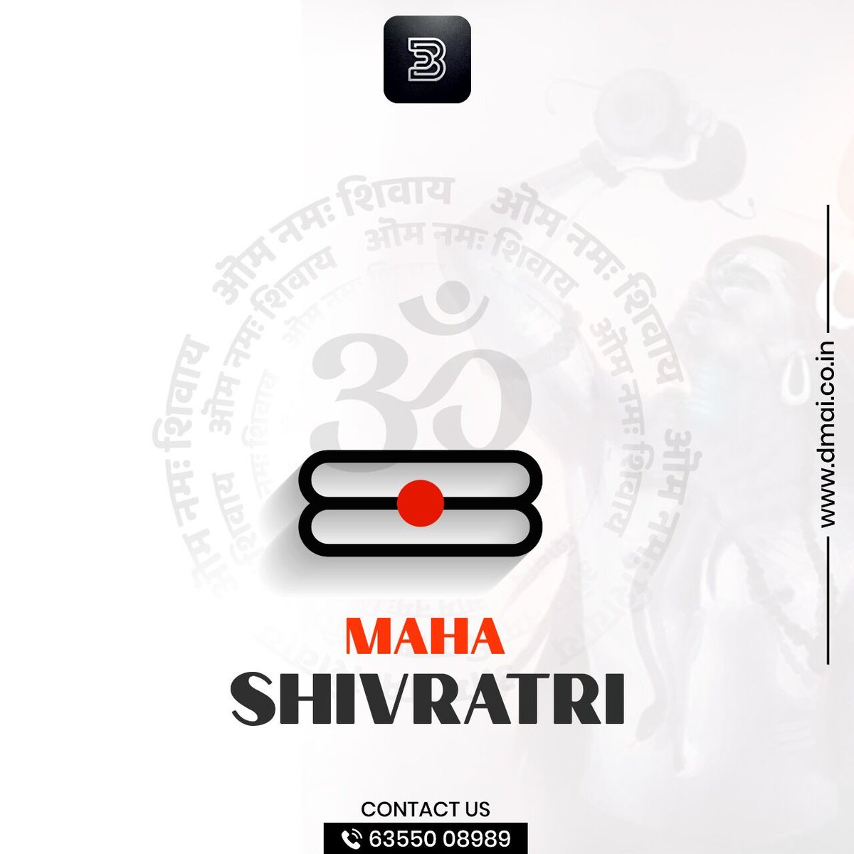 DMAI_Official's tweet photo. May the divine glory remind you of your capabilities and help you in attaining success. Happy Mahashivratri wishes to you.
#ArunVekariya ,
#dmai
#DMAgency ,
#DMInstitute ,
#digitalmarketing ,
#SocialMediaMarketing ,
#Socialmediamanager ,
#mahashivratri
#happymahashivratri https://t.co/9z0cJluLzd