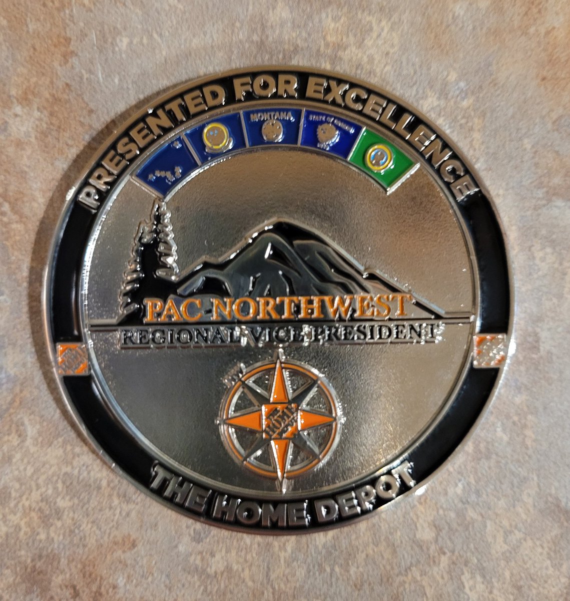 DanielleStagno1's tweet photo. I am so honored to receive this RVP coin for leadership! I am thankful to work for an amazing company and with the best team ever!  @HalesJeremy @peerbux_adam @jillbarnes201 @tjj851 @ORANGEoregonian @DHRM_D289 https://t.co/VIyJIPfIZS