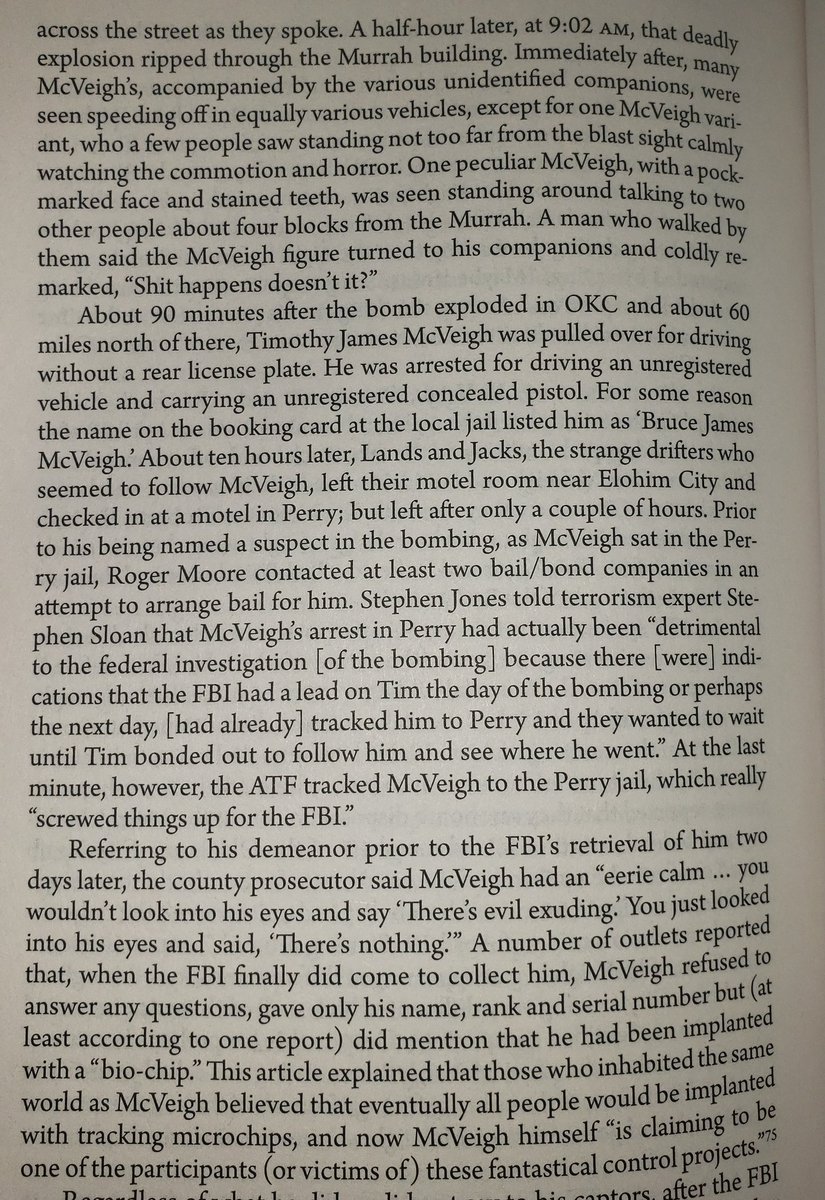 Anyway... April, 1995. The prosecution never actually proved McVeigh rented the Ryder truck. Witnesses at the hotel he was staying at saw multiple visitors, as well as a second truck.