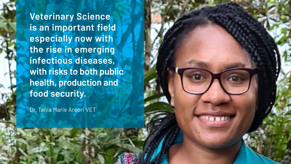 #ChooseToChallenge with Dr Tania Areori, Papua New Guinea's first ever female vet! 👏🇵🇬

Read more on her story for  #IWD2021  and #PushForEquality👉🏾phamaplus.com.au/.../push-for-e…