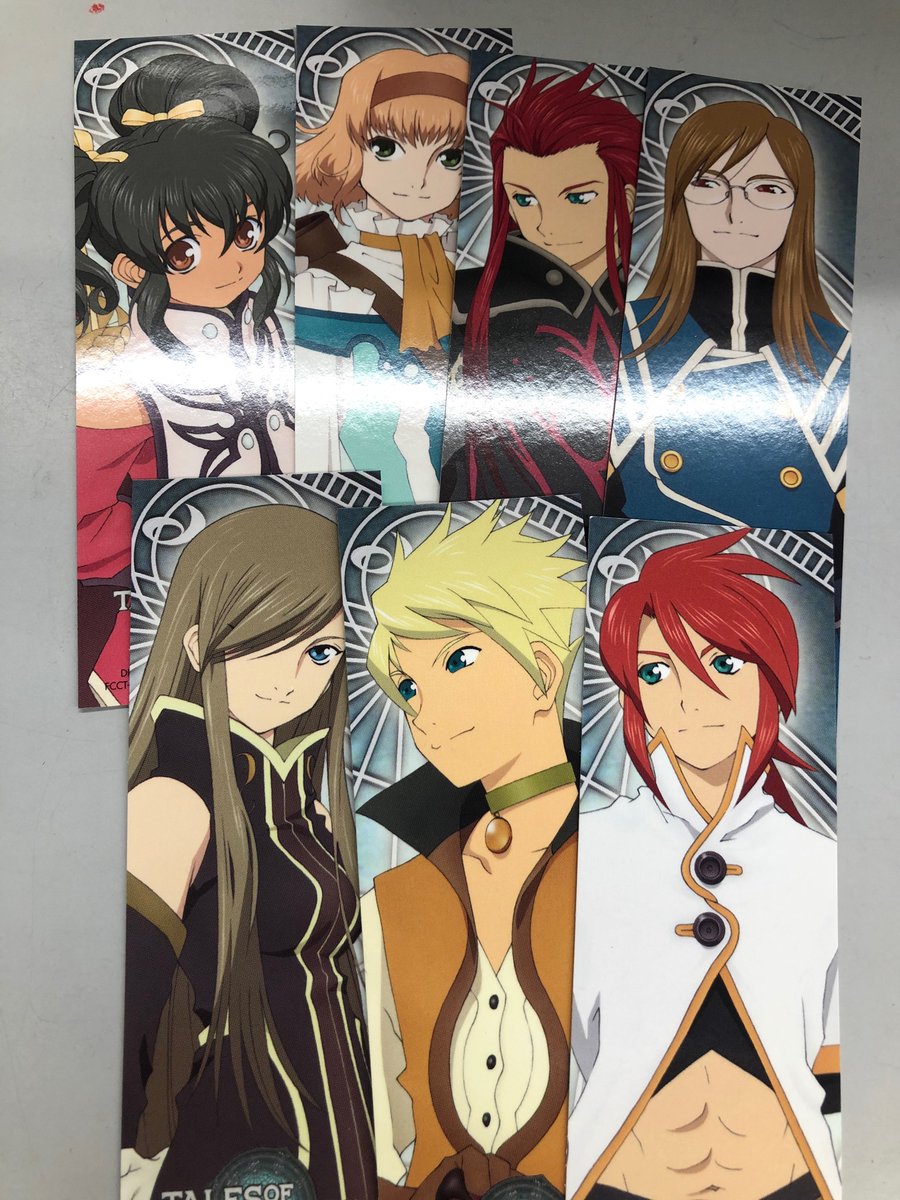 K Books Game館 テイルズオブジアビス しおりもセットで販売しちゃいます 1100円で揃えられます Kbooks テイルズオブジアビス