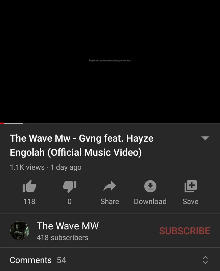 TheWave265's tweet photo. Good morning #Waveans and #KNQRers. We would like to take this moment to thank you for the love and support. It's been nothing short of overwhelming. This is our fastest video to hit 1K views on @YouTube and the fastest to hit 1, 2 & 3k downloads.
https://t.co/MvGzazm5ih https://t.co/NdzcFsLFmz