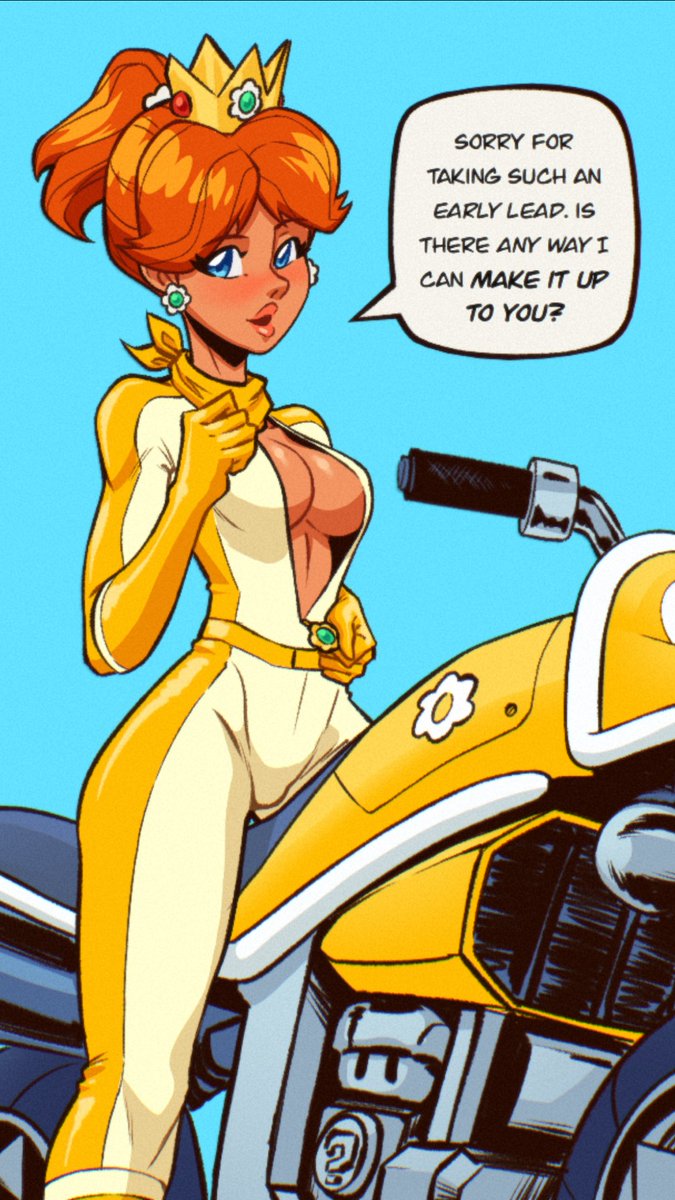 montydraws's tweet photo. Happy #MarioDay! Have a best girl 🌼#PrincessDaisy! #nsfw https://t.co/z6iGkSTlvS