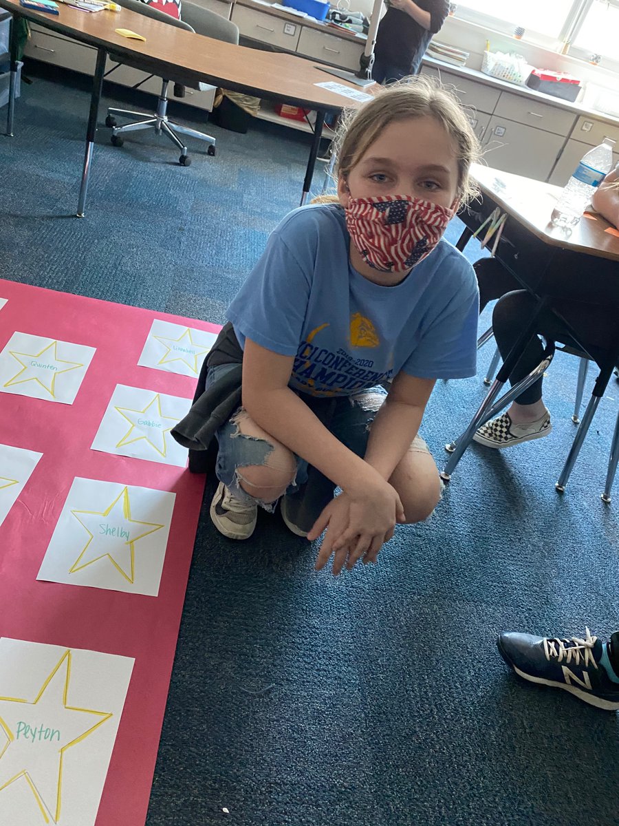 MrsBin5th's tweet photo. Just walking the red carpet at our publishing party #Clardywildcats #5thgrade #3rdpersonnarratives https://t.co/rixsJjBCKX