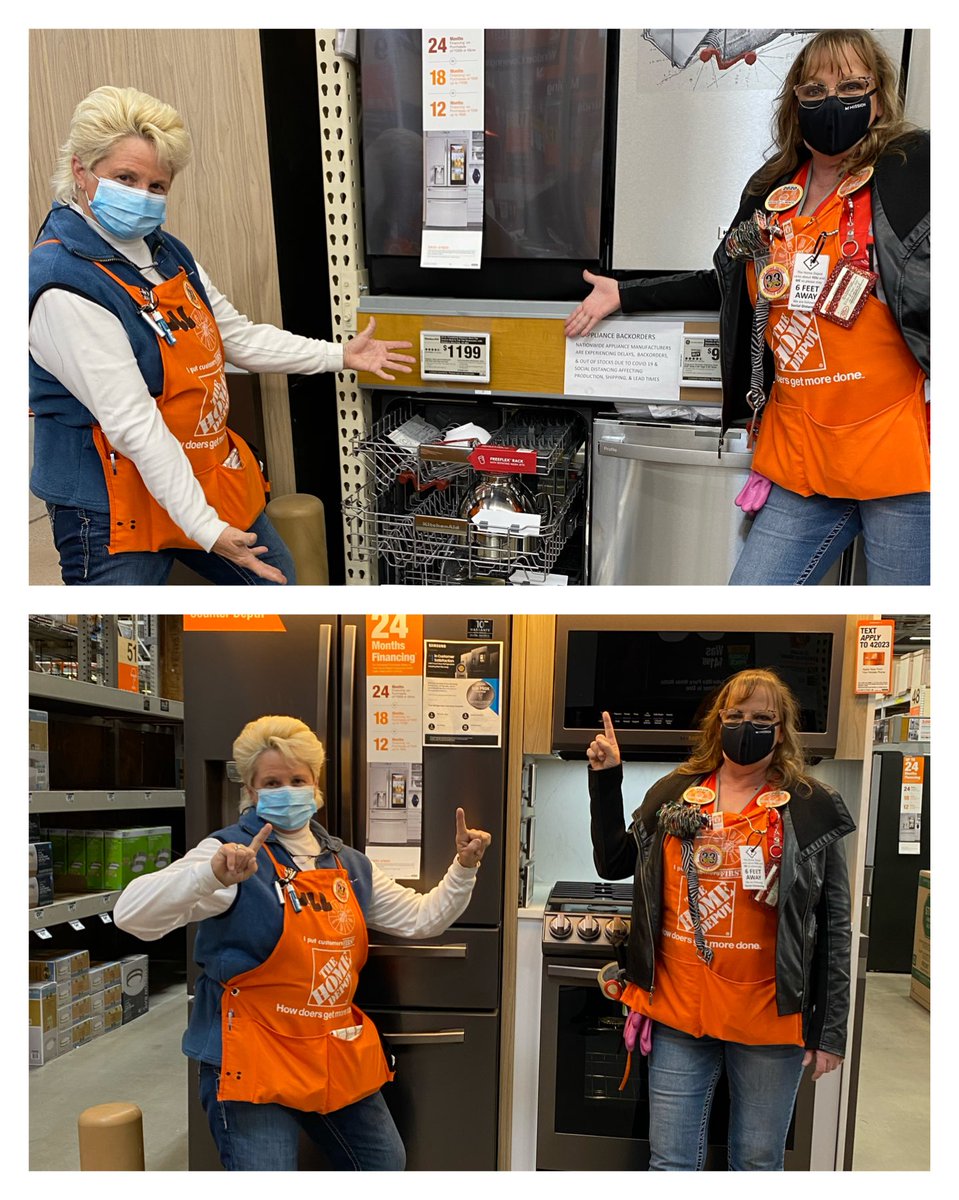 Big shout out to Tammy in appliances for showing us new innovative product in our showroom! Thank you for the PK Tammy! <a href="/VelaSulema/">Sulema Vela</a> <a href="/610Depot/">Theresa 610 Depot</a> <a href="/JAHancock12/">Jill Hancock</a>