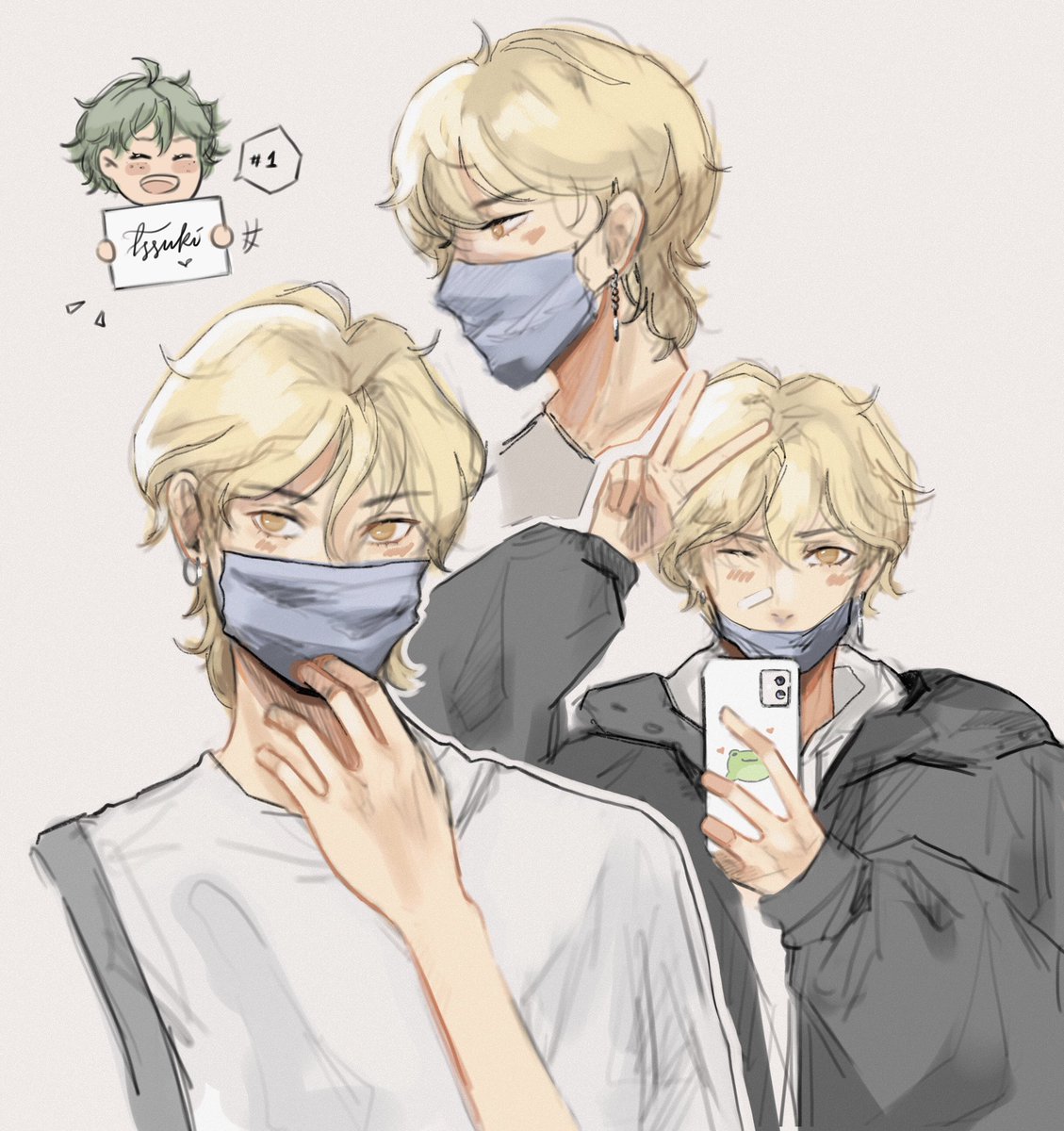 kayleaf_'s tweet photo. Tsukki Celeb with a mullet 😳😳 #Haikyuu #hq #Tsukki #tsukishimakei https://t.co/OMYy741RaM