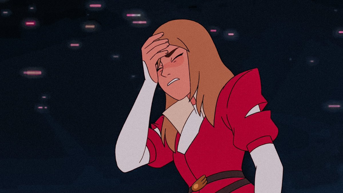 i hate that every time we saw adora with」|juのイラスト