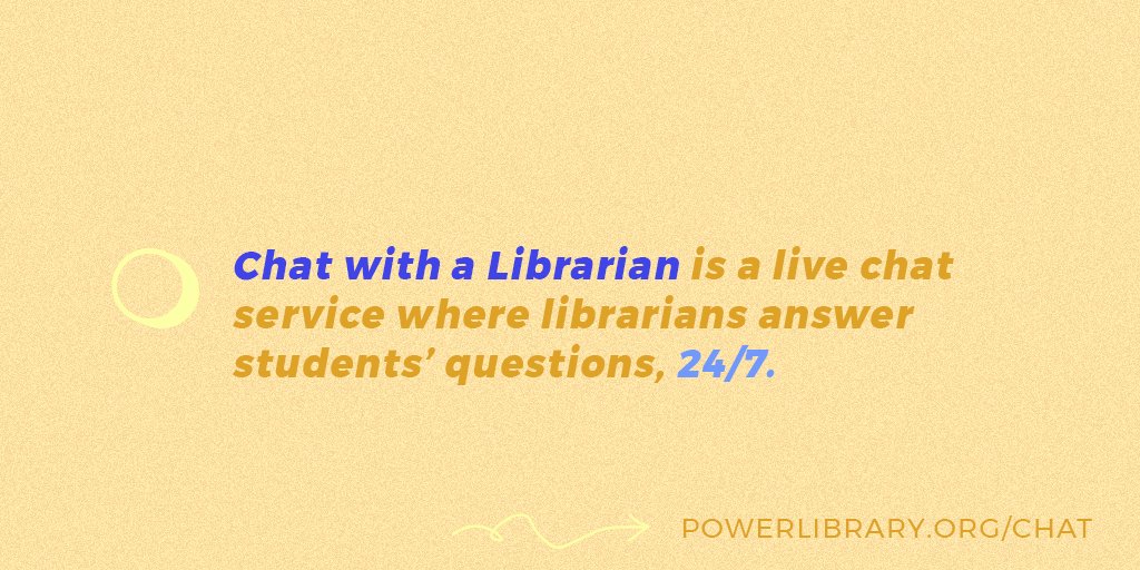 PowerLibrary's tweet photo. Homework questions, life questions, career questions, and beyond. Ask us anything! 24/7/365 at https://t.co/knF3FuNCvV. #chatpa #livehelp #homeworkhelp #paonlinelearning https://t.co/jyPhLNVURz