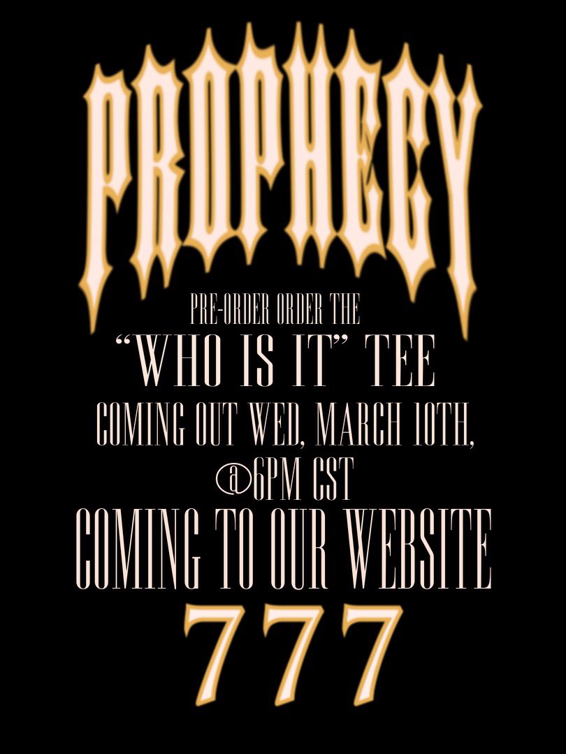 prophecystu's tweet photo. OUT NOW!!! https://t.co/dye691l7aX https://t.co/1WXVbDCKgT
