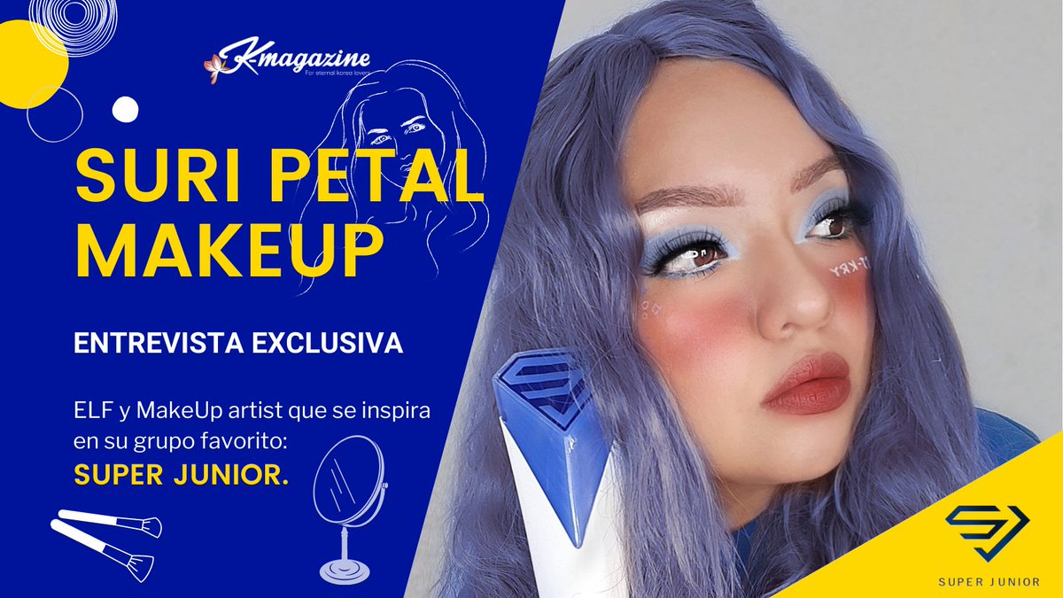 ¿Qué pasaría si juntas tu pasión 💙🥰 por el #maquillaje con el #Kpop? Descubrámoslo en nuestra #EntrevistaExclusiva con <a href="/surimakeup/">hee</a>, una #ELF que transforma su rostro con la magia del #Makeup💄y los fascinantes ritmos de <a href="/SJofficial/">SUPER JUNIOR</a> 🎶.

#SUPERJUNIOR_TheRenaissance
#SUPERJUNIOR