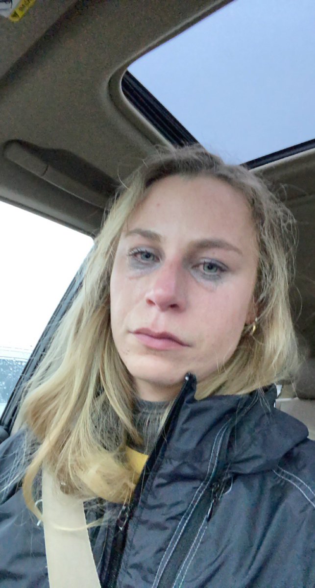 Me this morning            Me now