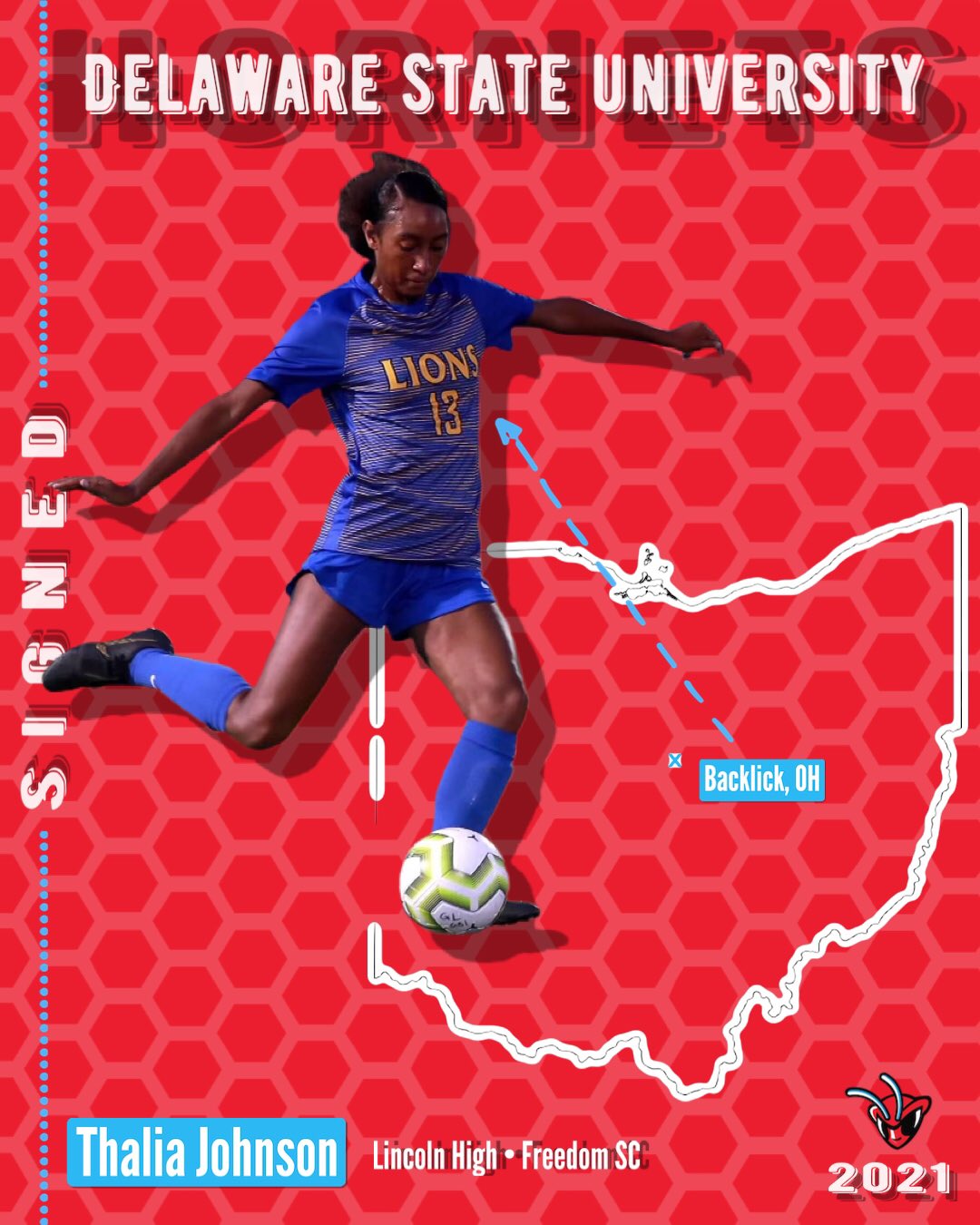 Thalia Johnson - 2023 - W Soccer - Delaware State University