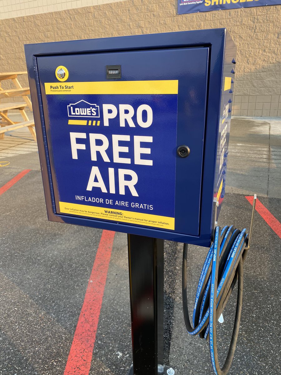 charlesatlowes's tweet photo. ⚠️ We’re ready to better serve our PRO Customers! Free Air! ⚠️ @BlueBoxR1 @steveyoung456 @BrianTickle447 @charlesatlowes @BenitoKomadina @ShaneGagne76 @lowes https://t.co/DgMEW1qfg0