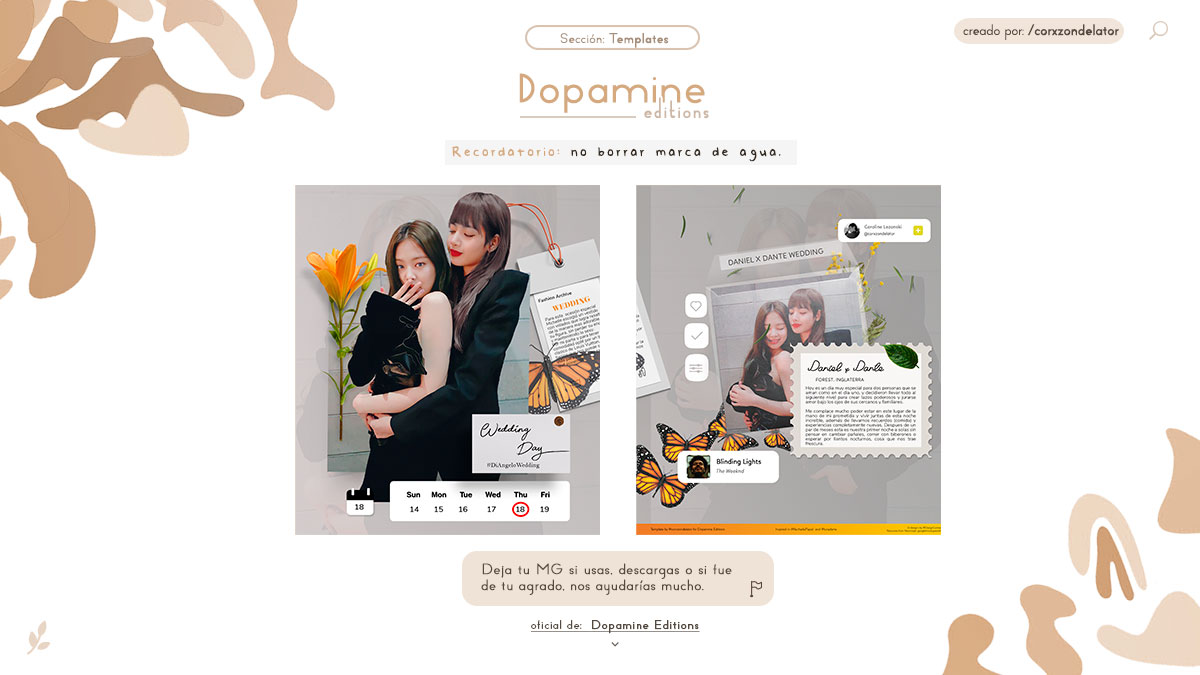 🌷 — 𝖯𝗅𝖺𝗇𝗍𝗂𝗅𝗅𝖺 de interpretación. 

No olvides dejar tu 𝗠𝗚 si te gusta o descargas, cualquier duda será resuelta vía DM. — En caso de borrar los créditos, agradecemos que nos etiquetes. 

Descarga aquí:
cutt.ly/SzQ26VP