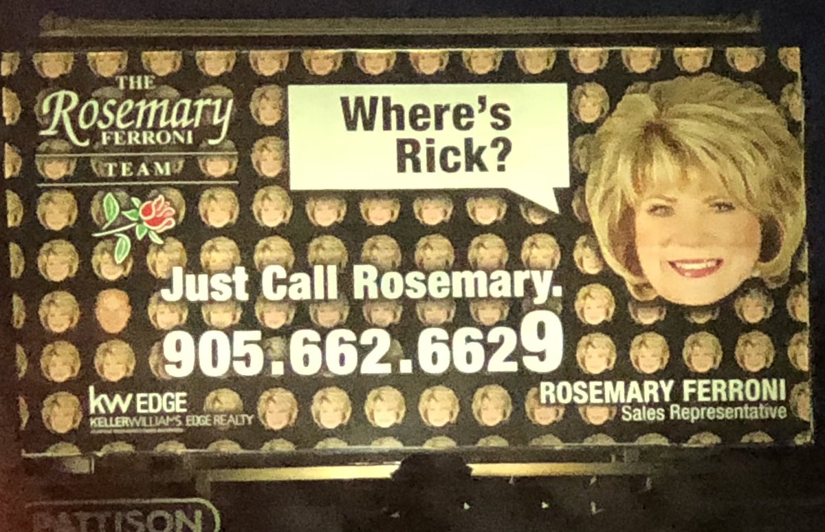 SadWithTwoAs's tweet image. I’m tryna be the same level of petty as Rick and Rosemary Ferroni turning their divorce into a very public advertising campaign