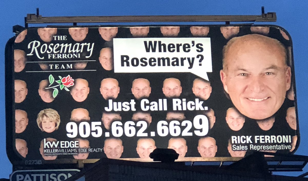 SadWithTwoAs's tweet image. I’m tryna be the same level of petty as Rick and Rosemary Ferroni turning their divorce into a very public advertising campaign