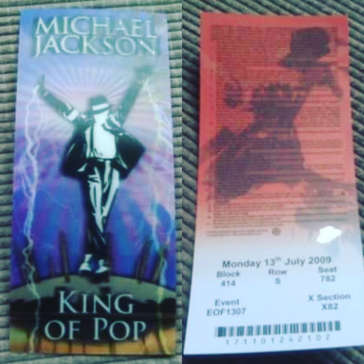 12 years ago today we booked our tickets for the opening night of TII - 8th July. Three generations all going together. Opening night was then moved to 13th July ... but ... 
#MJ #MichaelJackson #michaeljackson #ThisIsIt #thisisit #TII #thisisittour