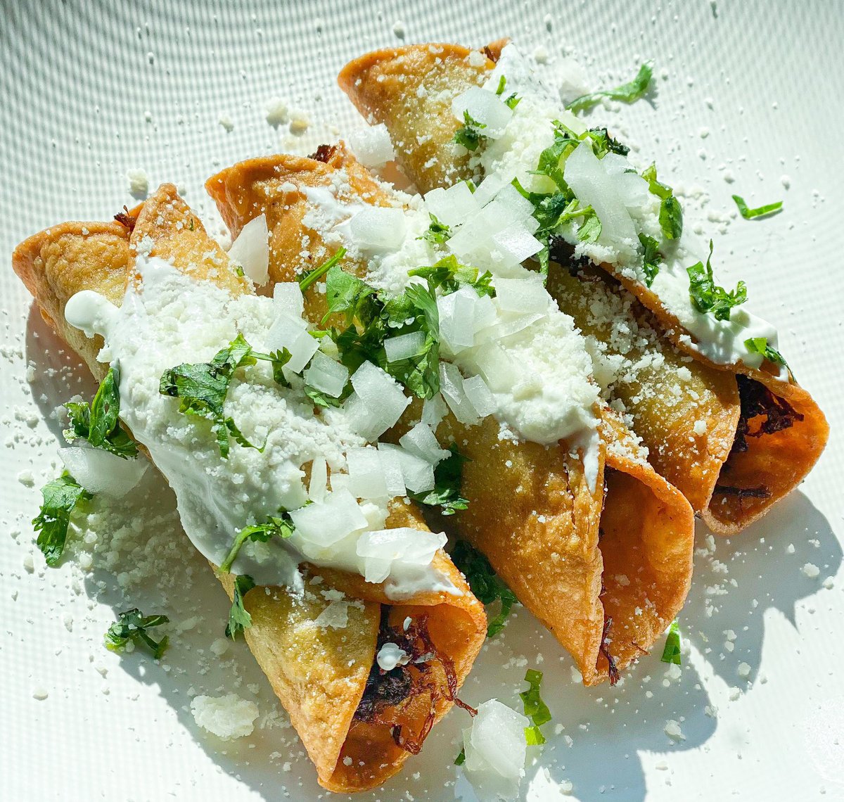 theprojectplug's tweet photo. Taquitos by @thafoodist. https://t.co/do58sy0dLQ