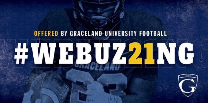 JermaineLMorris's tweet photo. Extremely blessed to have received an offer from Graceland University 🙇🏾‍♂️🖤@CoachJoshAl10 💪🏾💪🏾💪🏾 https://t.co/7WhjltiTRA