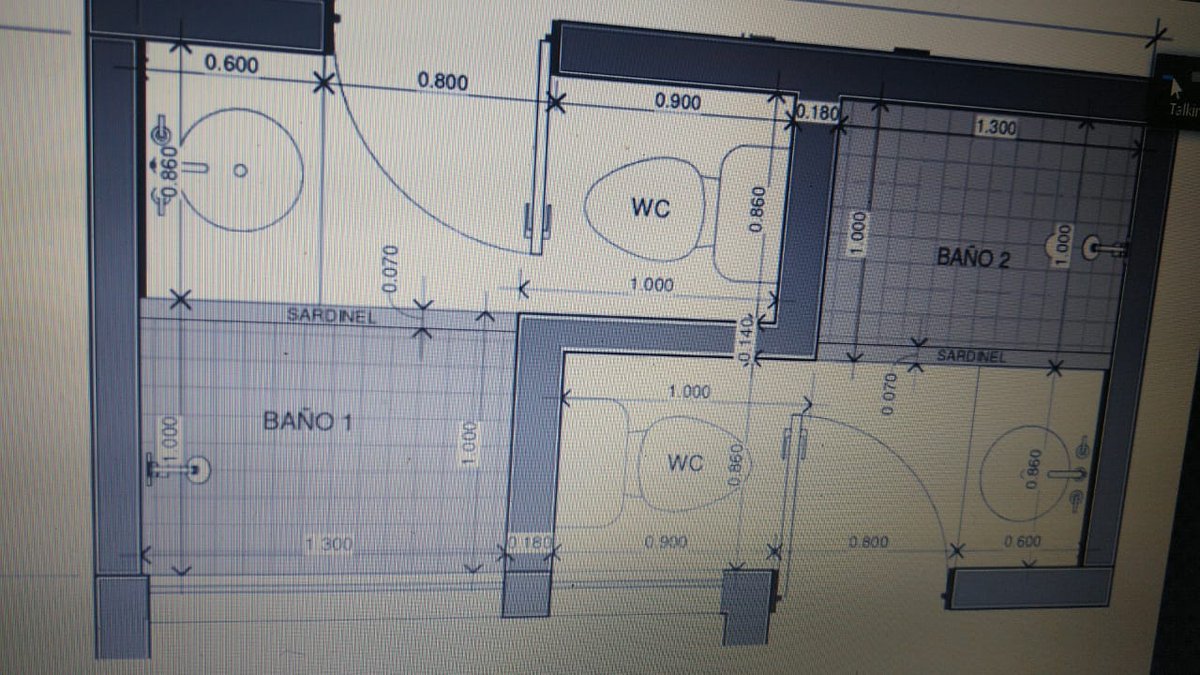 "Baños Espejos"
Delimitar correctamente estas zonas permitirá aprovechar al máximo el espacio disponible para que, en el caso de los baños dobles,cada usuario pueda utilizar una de ellas sin entorpecer a los demás.
#Proyectos
<a href="/omaralpuche/">omar alpuche leal</a>
<a href="/WendyGabrielaC9/">Wendy Gabriela Chan C.</a>
