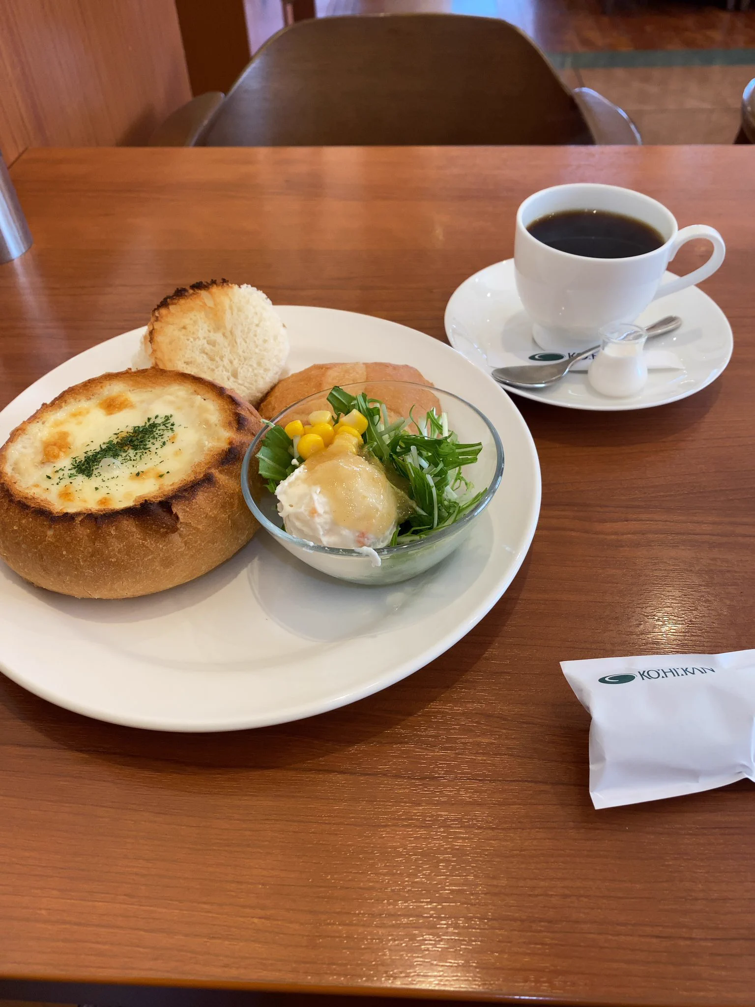 @tanimeso 素晴らしいですね。参考にさせていただきます。ちなみに私が先日珈琲館で食べたものが近かったです。 