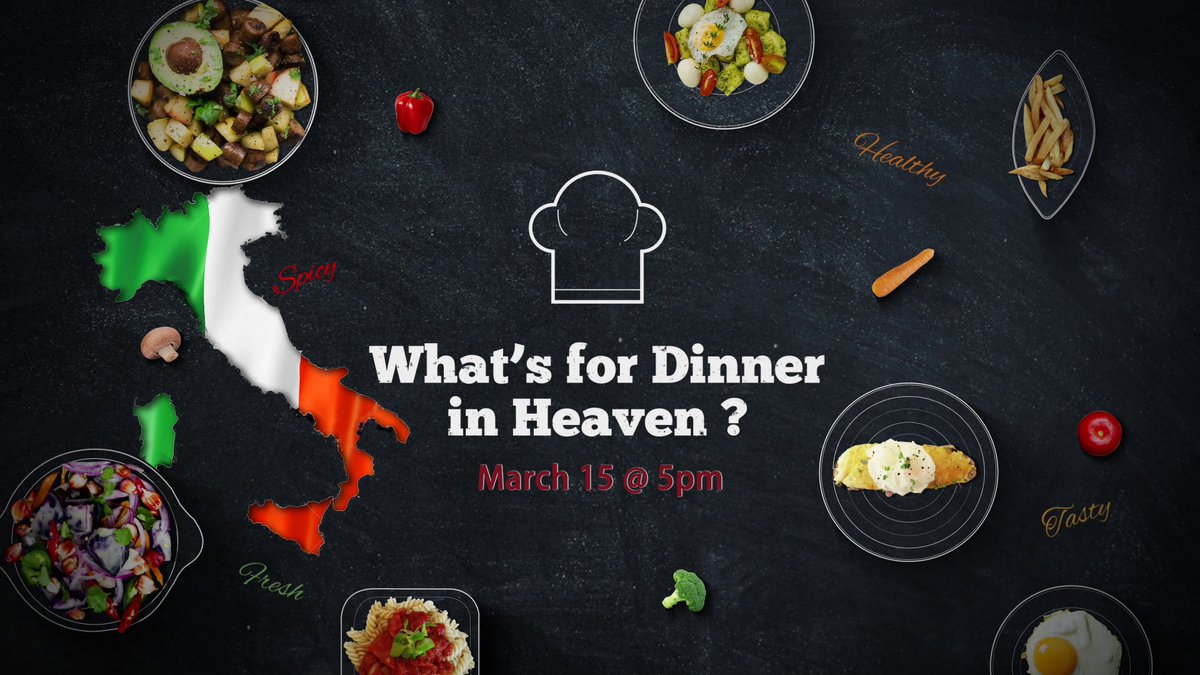 ParishStjoes's tweet photo. Join our trip around the world as we visit another country! Episode 7 of What's for Dinner in Heaven? airs Monday March 15th at 5:00 PM...
#joyfuljoes #churchneverstops #community #food, #diversity #mypastoriscoolerthanyourpastor #culture #cookingshow #richmondbc #cuisine https://t.co/mEHcApMyc9