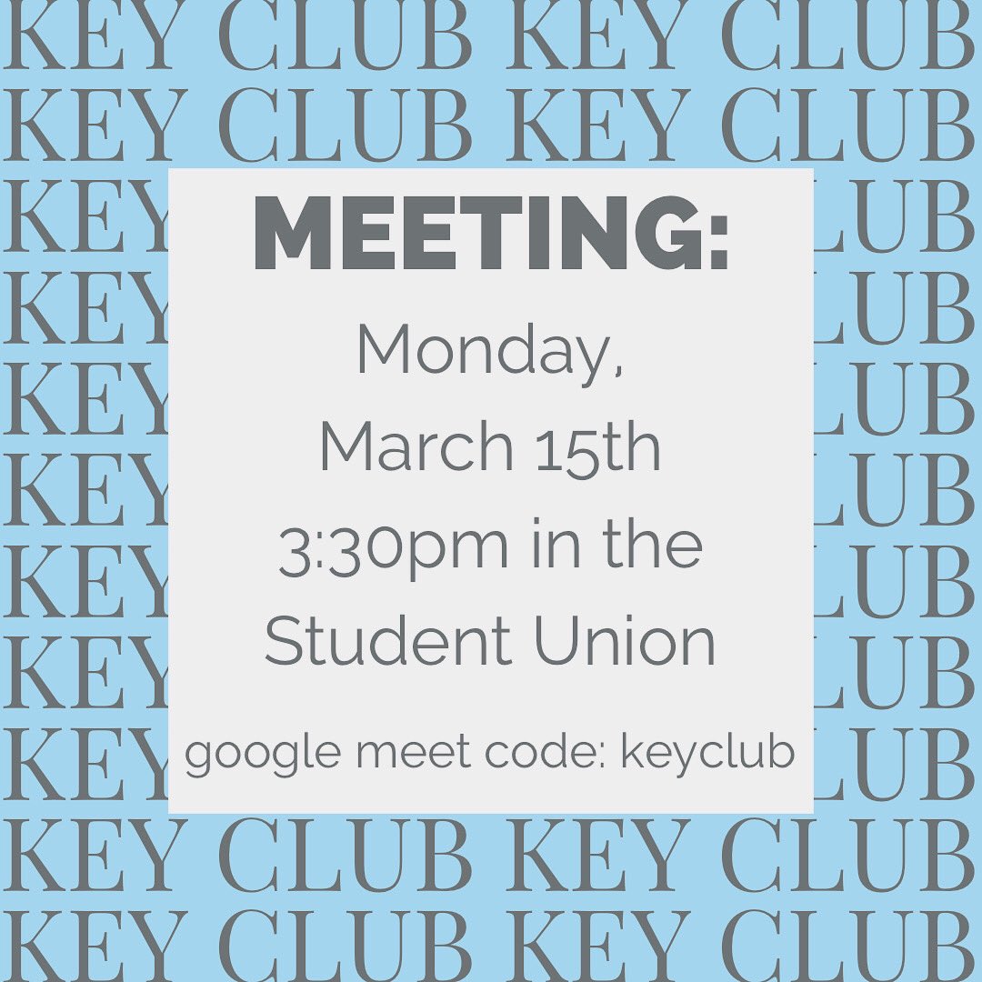 Handley Key Club tweet media