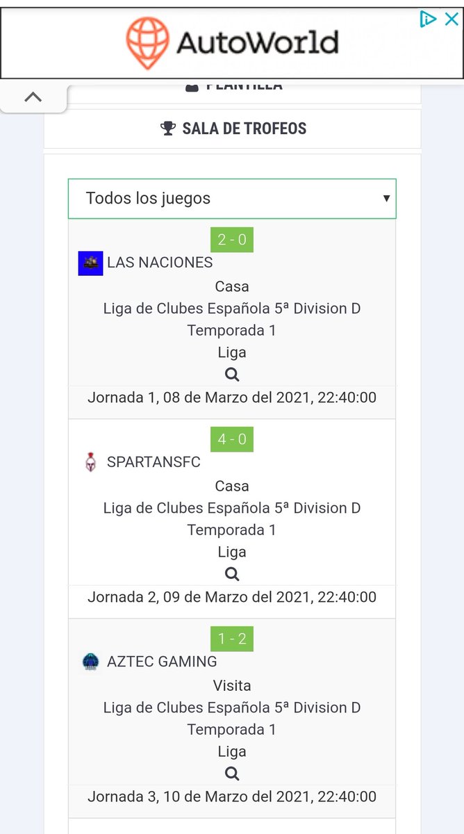 Tercera victoria seguidaaa!!! Donde nuestros Killers han echo su trabajo a la perfección!!! A seguir asiii!!
<a href="/rrromero95_/">rrromero95_</a>
<a href="/DavidRuizmuoz9/">Ruiztiin12</a>