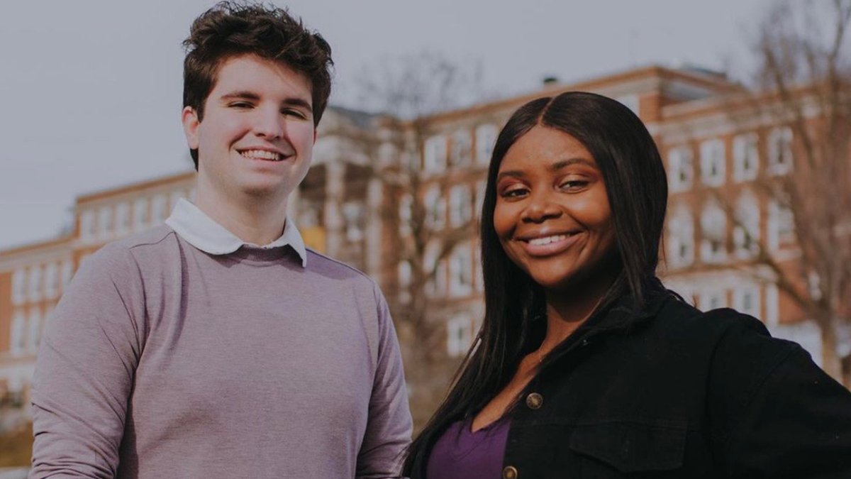 The votes are in! Amaya Jernigan and Hunter Moore will be your next President and Vice President of @wvusga. Amaya is making history as our first Black female SGA President! 🥳
 
Congratulations! We can’t wait to see what you will do. 🙌