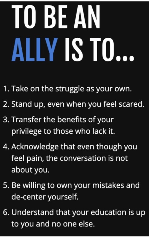 VeronicaaRyann's tweet photo. Sometimes you are the ally, and sometimes you need one. ❤️ https://t.co/yWS6CDPvQa