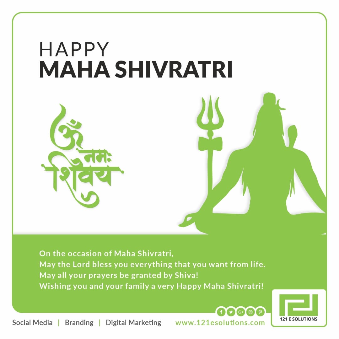 121egreetings's tweet image. May Lord Shiva Bless you all with lots of happiness and prosperity.Maha Shivratri..!! 
#creativity #121esolutions #digitalmarketing #seo #121egreetings #socialmediapromotions #happymahashivratri 
#shivratri