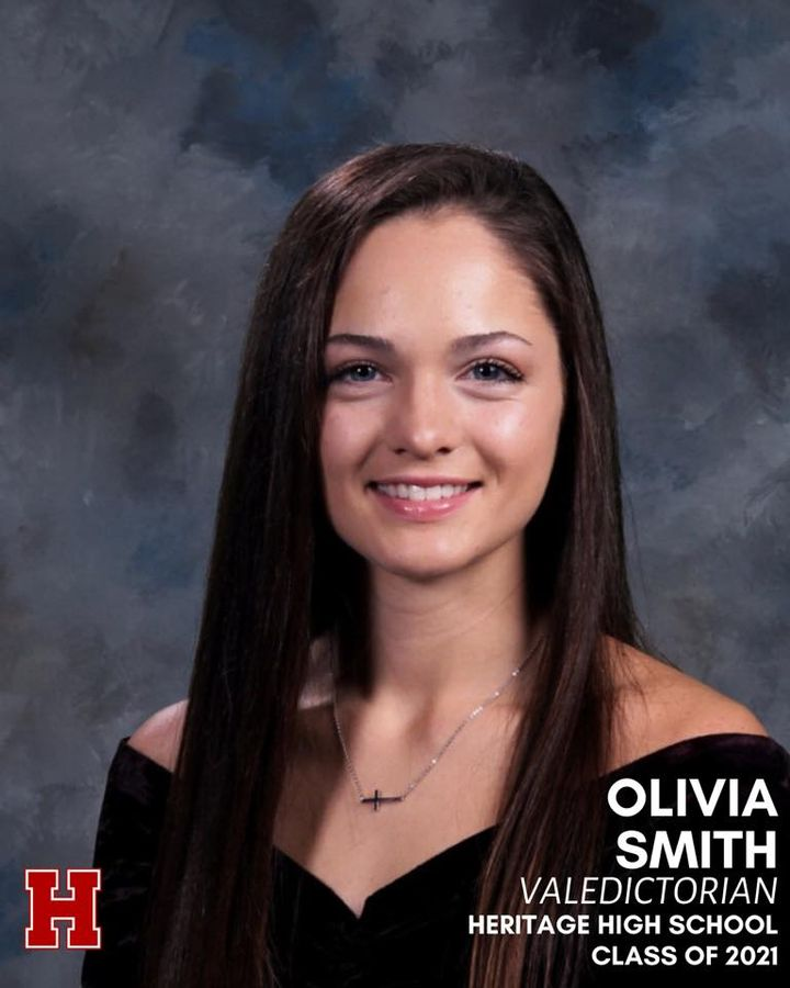 HHSMountaineers's tweet photo. Heritage High School is proud to announce the Valedictorian and Salutatorian for the 2020-2021 graduating class. These young women are the top scholars in a class of 352 students. https://t.co/Oo0amkjFtg