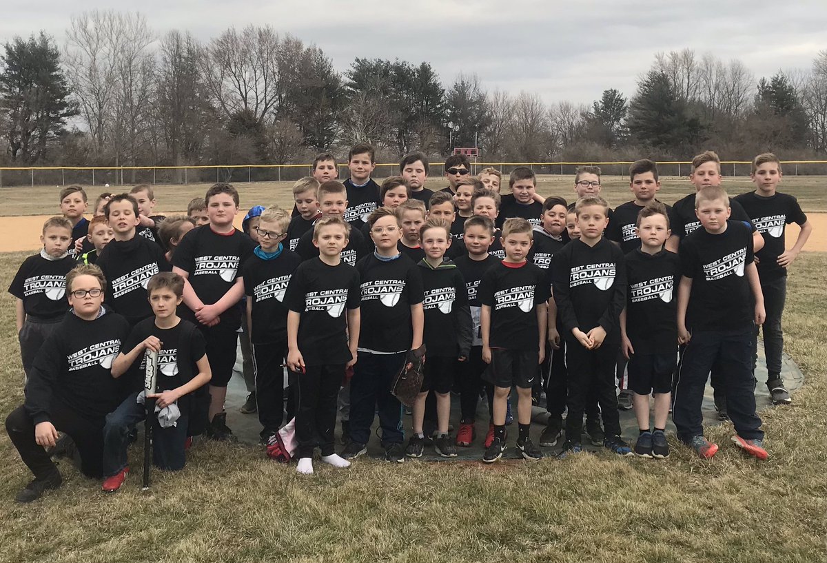 dallen_22's tweet photo. Had a fun couple days of camp with this group of boys!  Thanks to all the players and coaches that helped! This is why I coach! #TrojanPride #wcbaseball @WCHS_Principal @RadtkeAngie https://t.co/Zefd787CIg