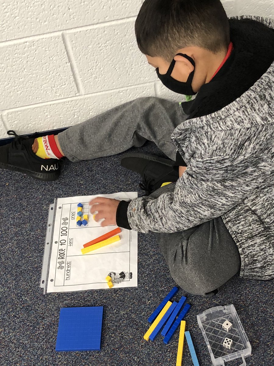 Parks_AS's tweet photo. Thanks @missbrockwell2 for making my math heart explode today! It was so great to see Ss with manipulatives and differentiated number sense practice! ๐๐ป๐คฉ #montypride @Edukatemm ๐ฅฐ https://t.co/gKrx83xQ4U