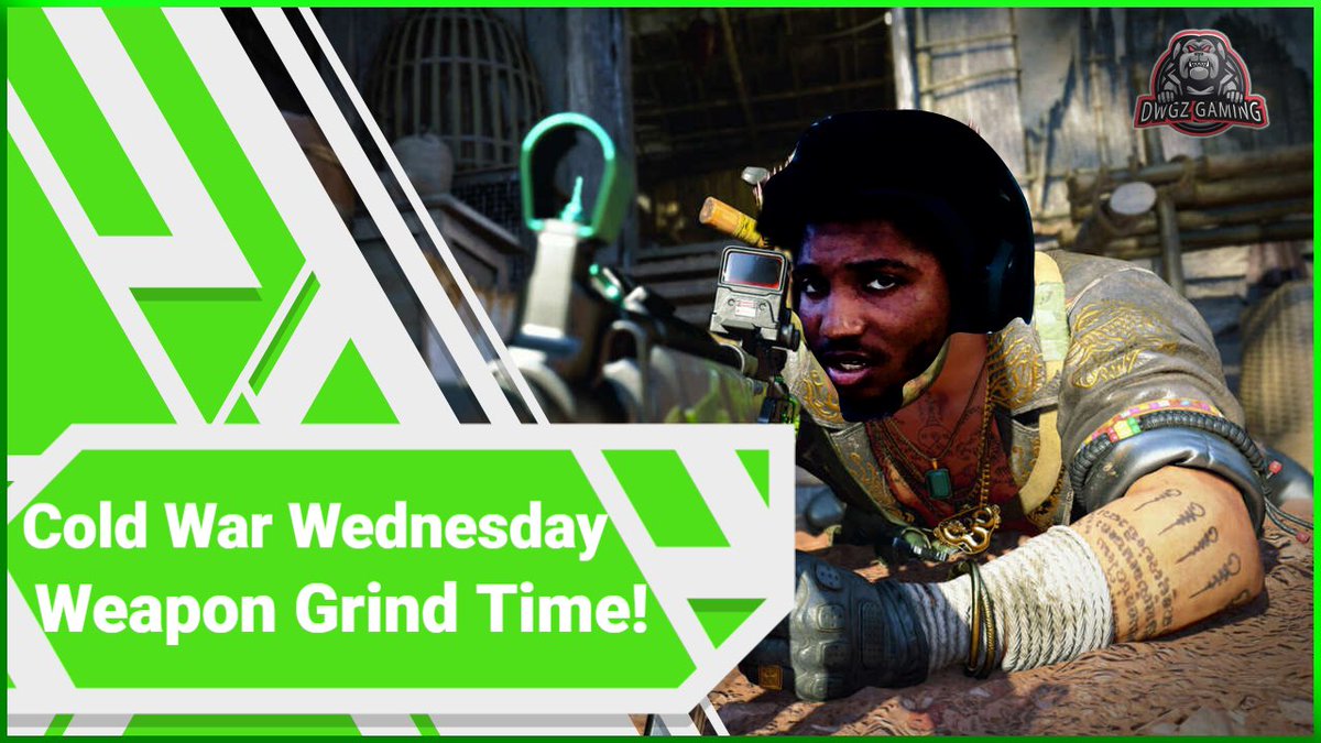 londawgkid's tweet photo. 03/10/2021 - Cold War Wednesday!! Weapon grinding & Camos. Come join the stream tonight at 10pm EST on my YouTube Channel (link in bio) and twitch channel at https://t.co/HW7Kc4OOxc.
#SupportSmallStreamers #CallOfDutycoldwar #londawgkiddwgz #youtuber #coldwarwednesday https://t.co/HTb4RMrnC0