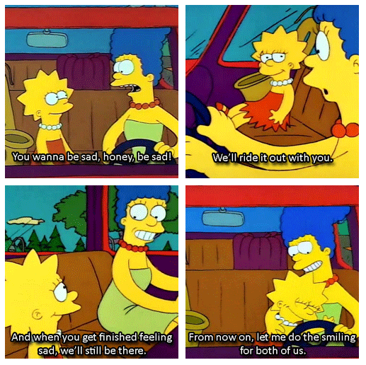 hwalsh16's tweet photo. Just re-watched this classic @TheSimpsons episode. Marge wisdom. https://t.co/Fvf8DRZjw3