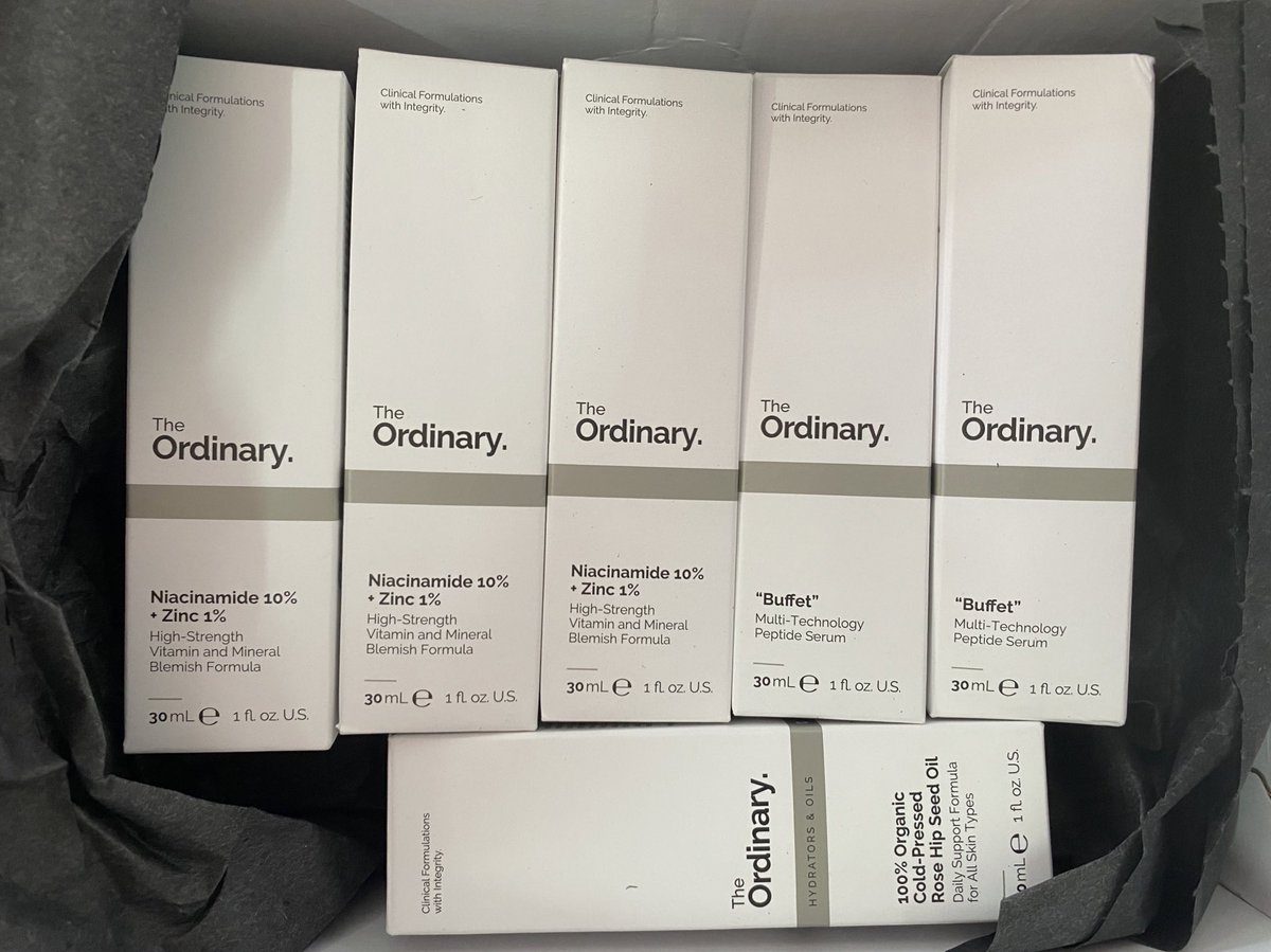 Preorder100's tweet image. สินค้าเข้าแล้วนะคะ #theordinarythailand  #theordinaryพร้อมส่ง #Theordinary