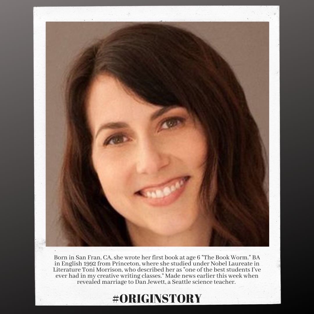 WomenStorySalon's tweet photo. Today, #StoryADay shines a 💡on #author &amp; #philanthropist @mackenziescott. Check out her #StoryCore, #OriginStory, #StorySurprise &amp; her unique giving approach #InHerWords!  #philanthropy #women #womeninphilanthropy #leadership #EqualityCantWait #GenderEquality #WomensHistoryMonth https://t.co/GZE4zFO8wj