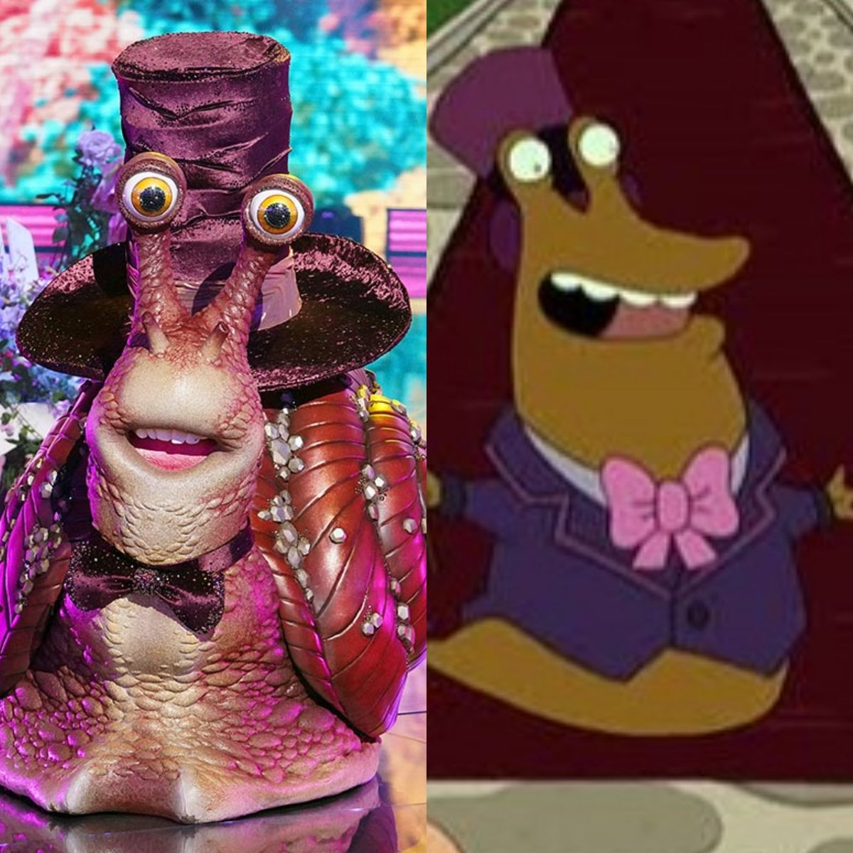 THLDITE's tweet image. Are we not going to talk about this #MaskedSinger #slurm