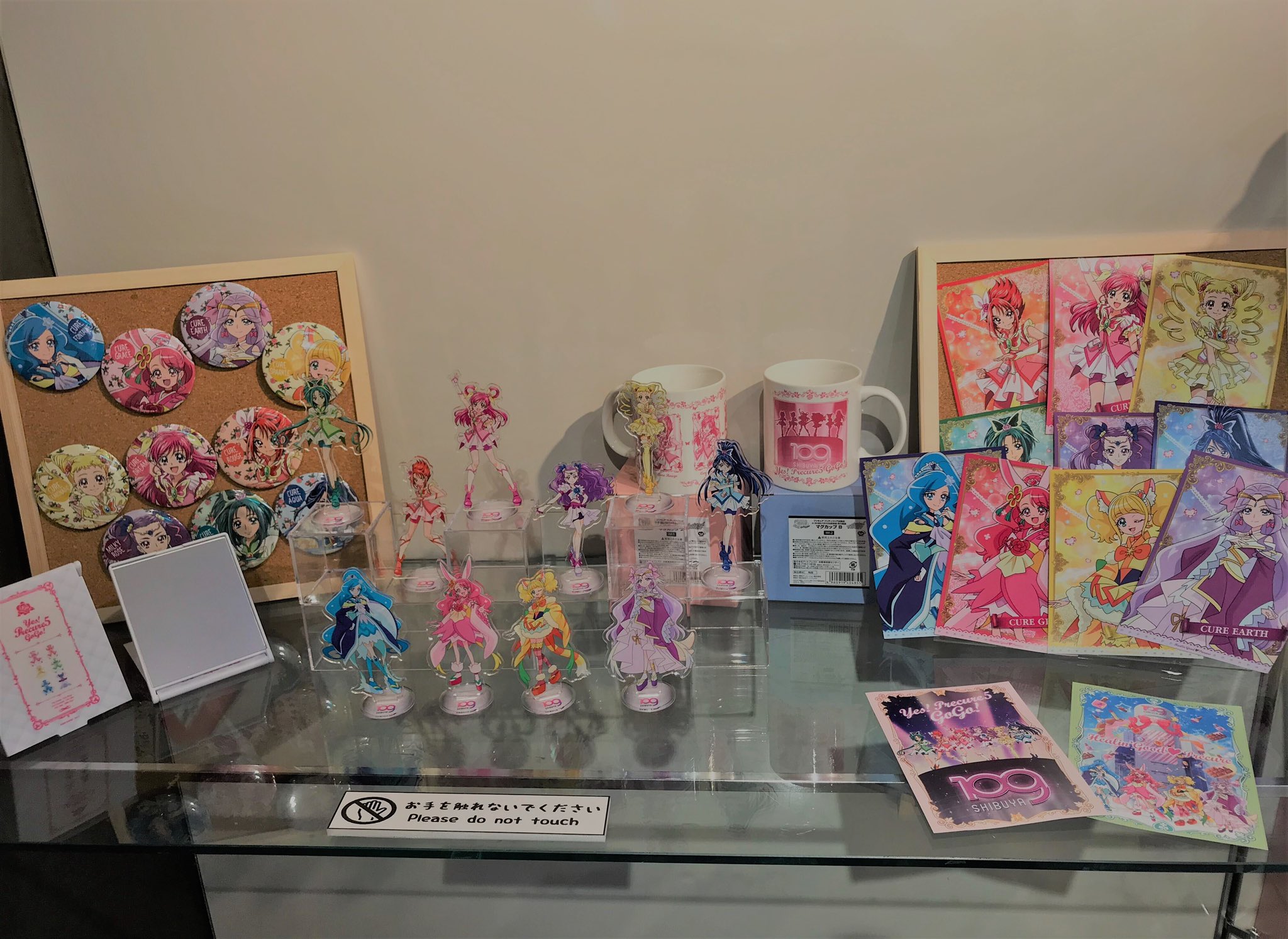 プリキュア プリティストア 開催中 出張店 In Shibuya109 渋谷店は全先行商品を揃えてお客様のご来店をお待ちしています 貴重な 映画ヒープリ の場面写展示やビッグパネルもあるよ また 好評受注中の プリキュア5gogo コスメパレットと Tgc