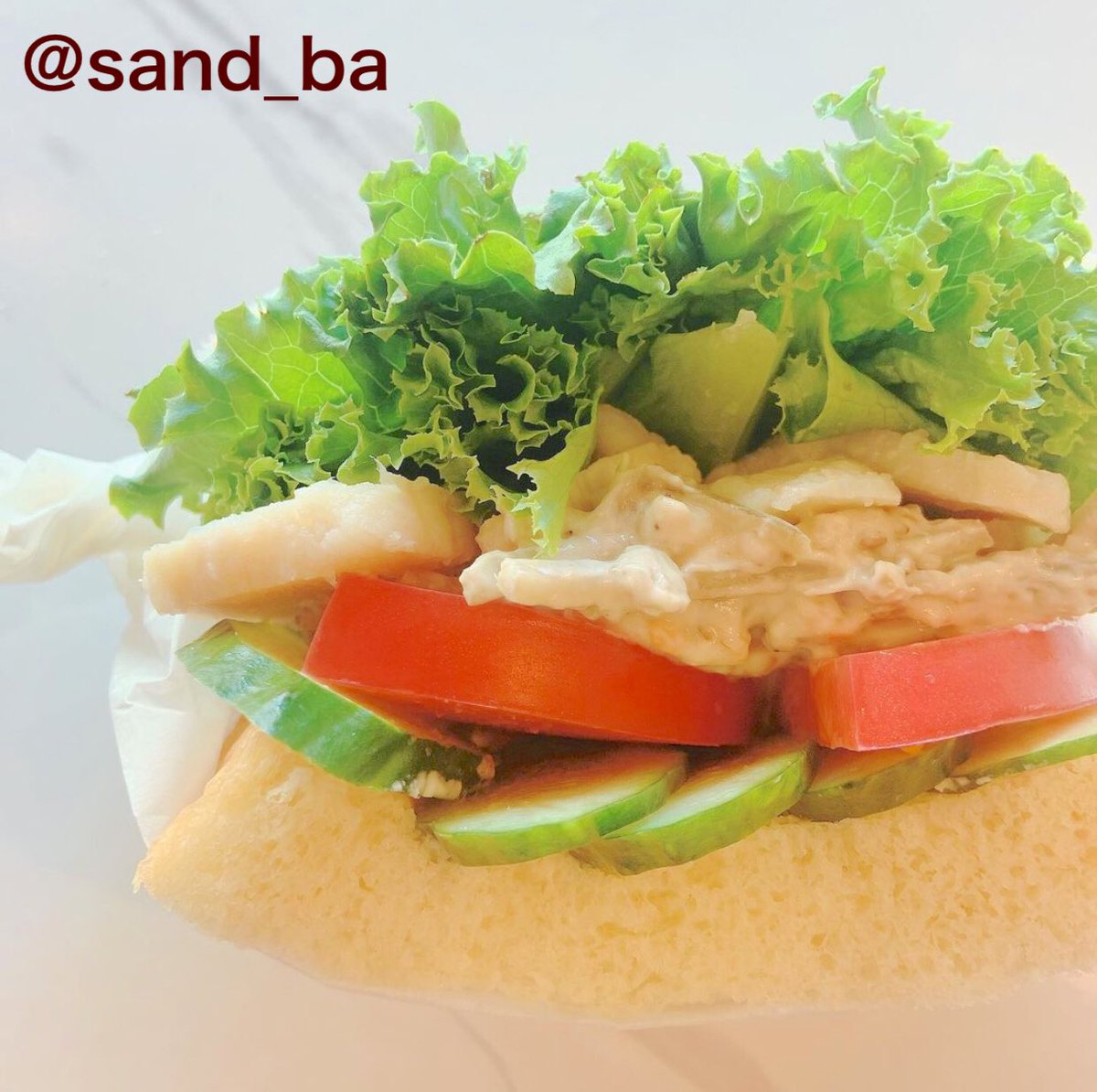 サンドバ 食物繊維 たっぷりの 塩こうじ ごぼうサンドで 腸活 しませんか 本日11日も19時まで営業致します お待ちしております サンドバ サンドイッチ パンが好きすぎる 天神グルメ 天神カフェ