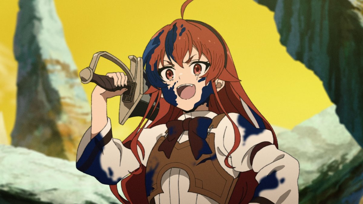 無職転生 異世界行ったら本気だす Tvアニメ公式 今週末3 14 日 は 無職転生 異世界行ったら本気だす 第10話 人の命と初仕事 が放送 ルーデウスたちはミグルド族の村を離れ リカリスの町へと向かう あらすじ T Co Dpxwscwrcz