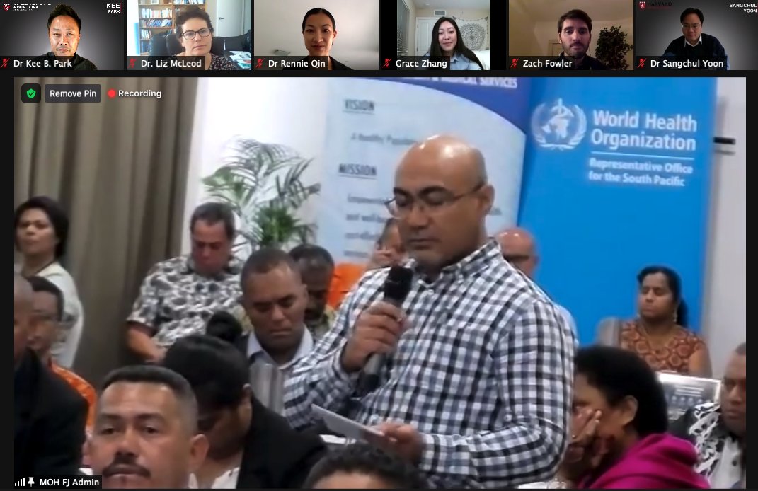 keepark's tweet image. Delighted to see Dr. Alan Biribo, the sole neurosurgeon in #Fiji, participating in the National Surgical, Obstetric, &amp;amp; Anesthesia Planning Meeting today in Suva. #Neurosurgical voice is critical in #surgicalsystem strengthening. #GlobalNeurosurgery @GlobalNeuroSurg  @WFNSHQ